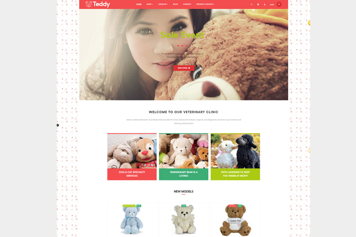 LEO TEDDY – KID TOY AND PET, a Bootstrap Template by LeoTheme (Photo 2 of 8)