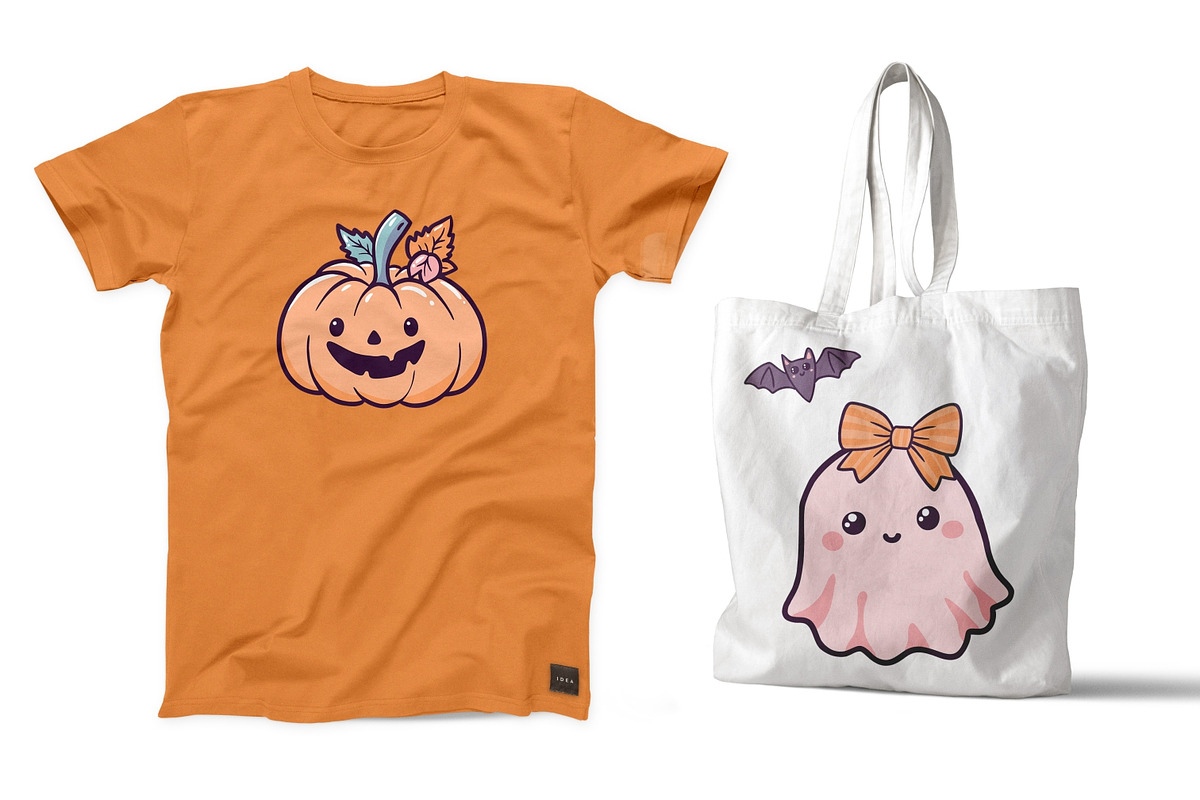 Pink Halloween PNG SVG Clipart, a Seasonal Illustration by Huckleberry Hearts (Photo 3 of 4)