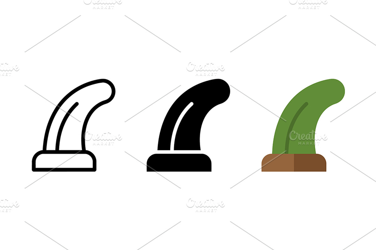 Curved Pipe Vector Icons, an Object Graphic by Artonix (Photo 2 of 3)