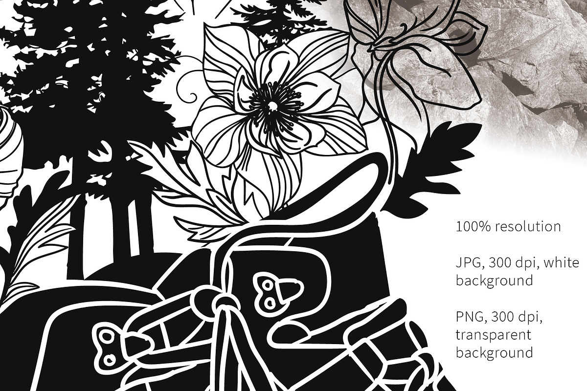 Trekking boots. Vector illustration, an Illustration by Nadia Murash (Photo 2 of 2)