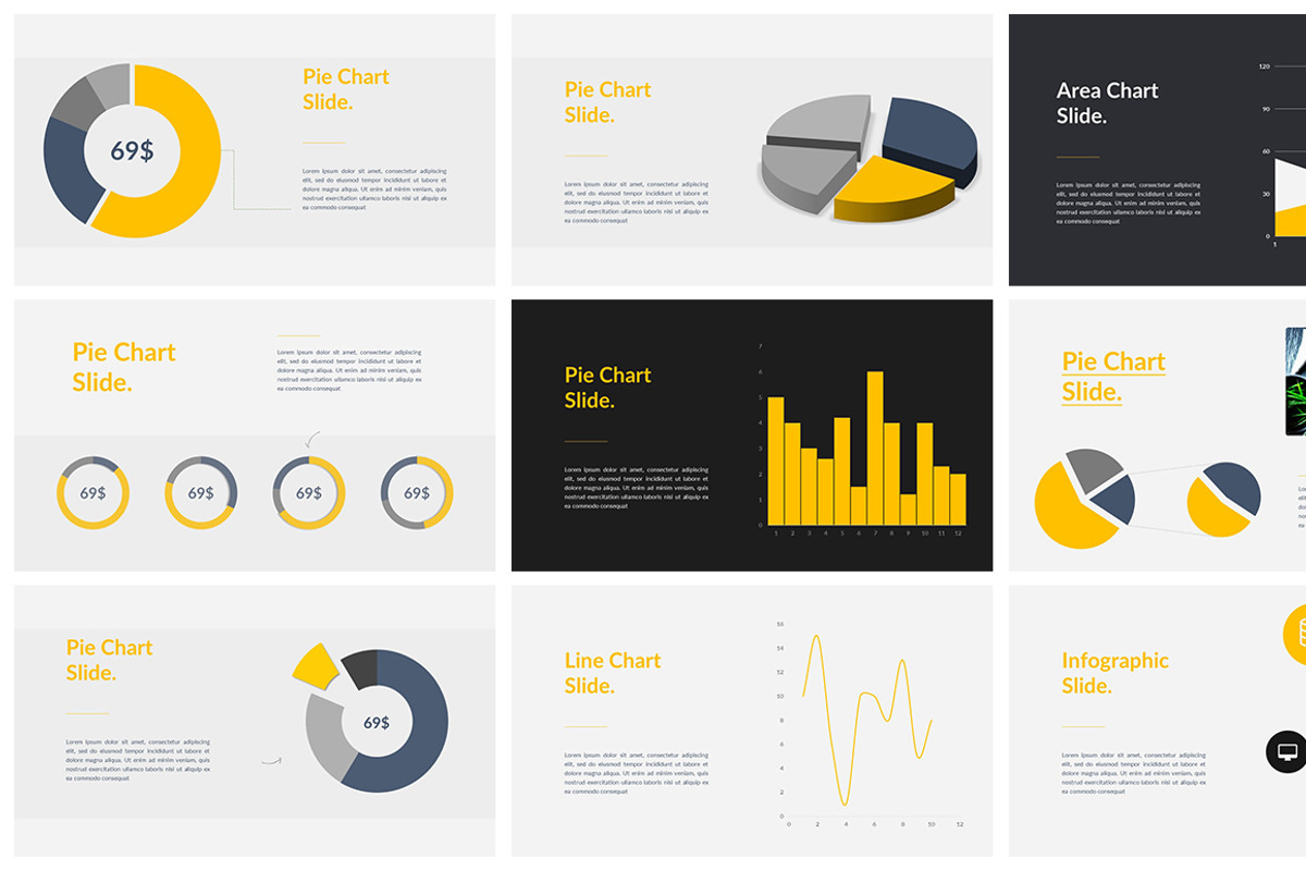 Food Powerpoint Template, a Presentation Template by One Percent Studio (Photo 6 of 7)