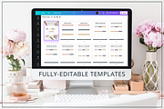 Planner Templates | Canva Vintage, a Stationery Template by Lady Boss Studio (Thumbnail 7 of 8)