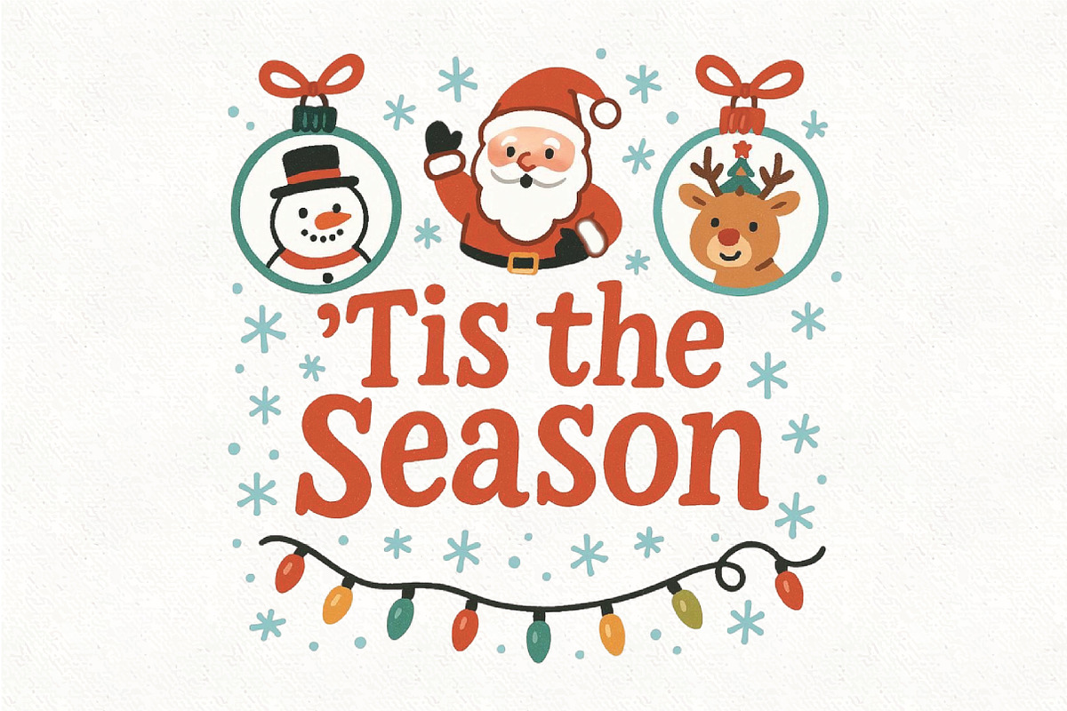 'Tis The Season PNG Christmas, an Illustration by CraftArtStudio (Photo 1 of 4)