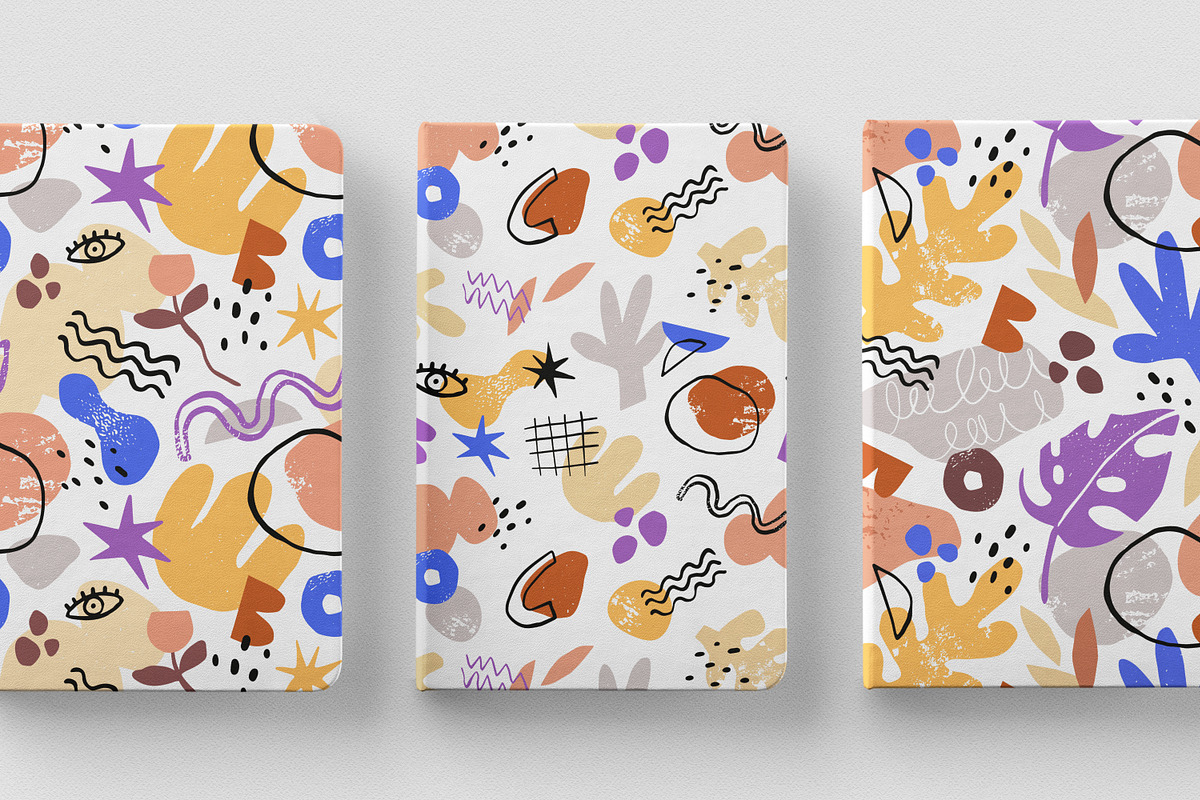 Abstract shapes seamless patterns, a Pattern Graphic by Good Studio (Photo 6 of 8)