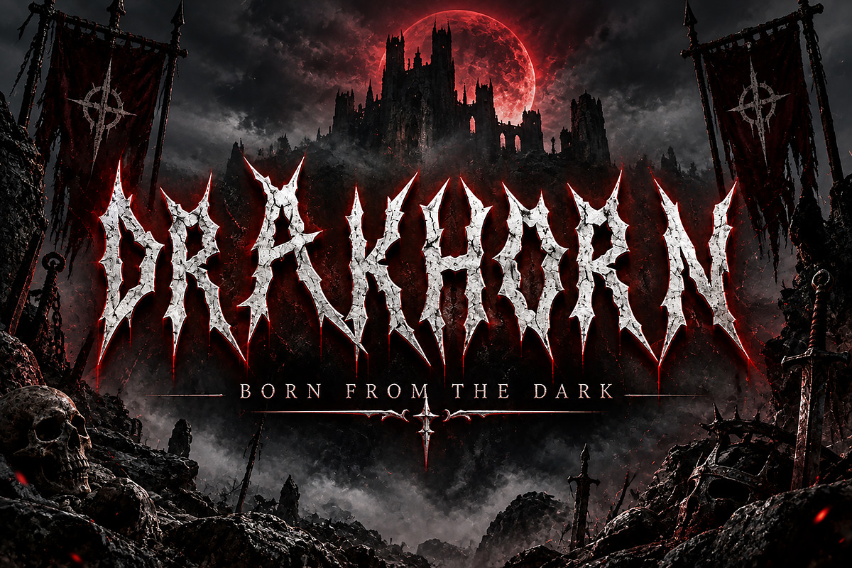 DRAKHORN, a Blackletter Font by Wow Magic (Photo 1 of 4)