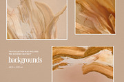 Cream Gold Hand Painted Textures, a Background Graphic by eclosque (Thumbnail 4 of 32)