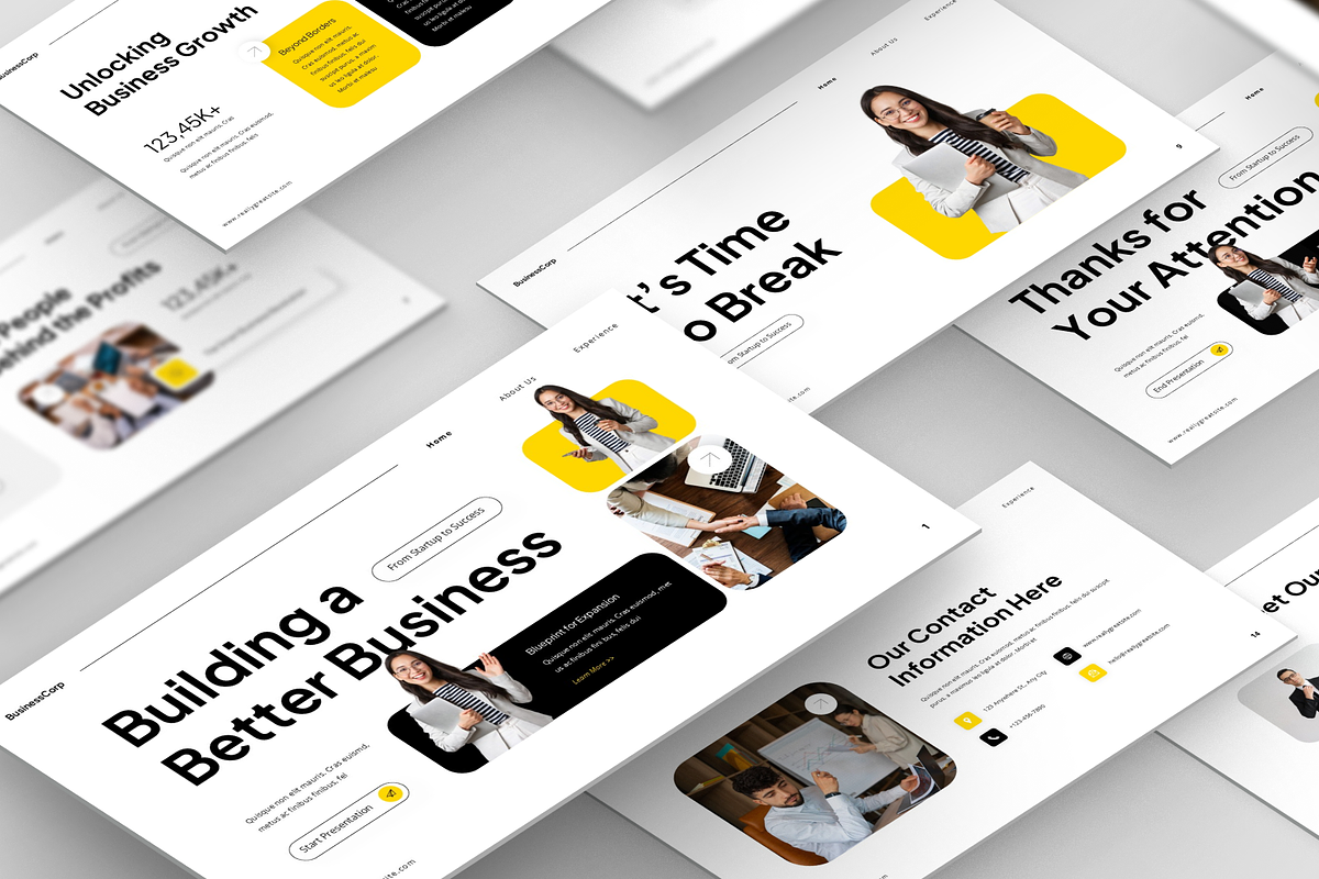 Business Presentation, a Presentation Template by Annora Studio (Photo 7 of 7)