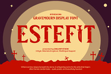 Estefit - Halloween Gothic Font