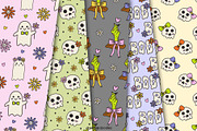 Spooky and Romantic Halloween Set, a Pattern Graphic by Drafts n Doodles (Thumbnail 6 of 12)