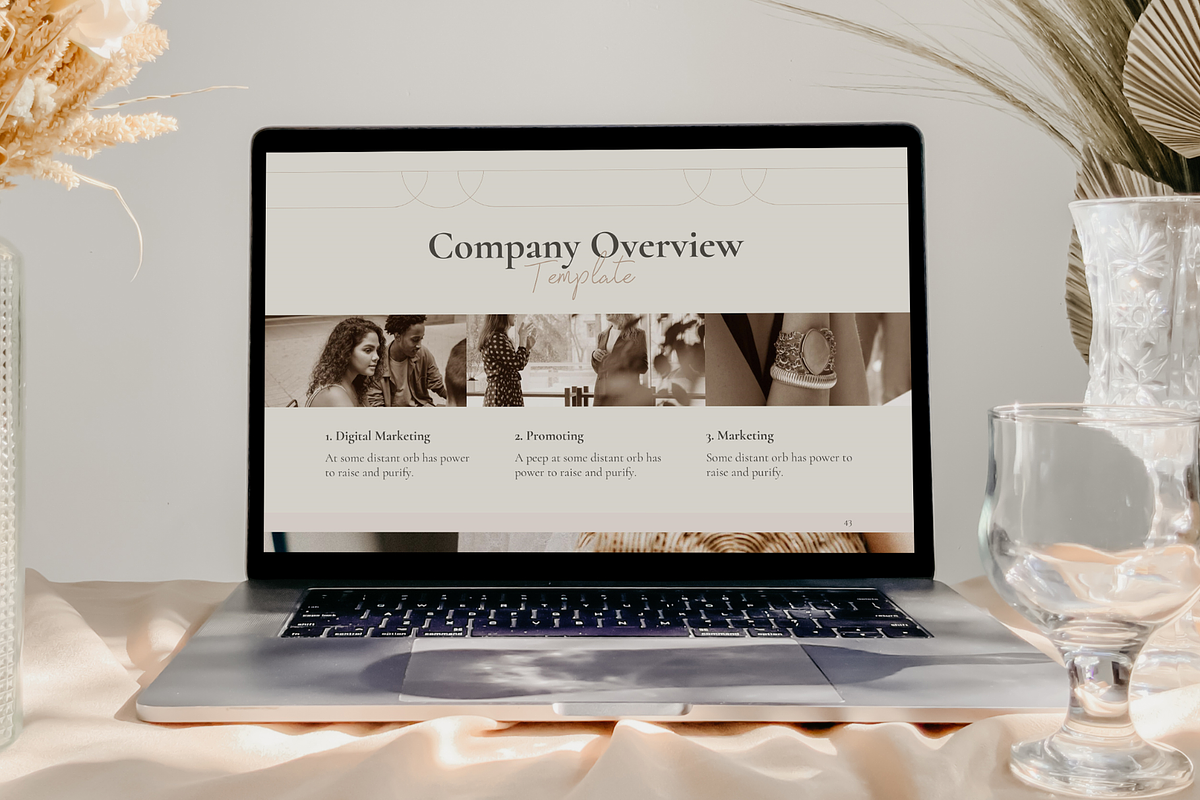 Multipurpose Presentation Template, a Presentation Template by MNML Agency (Photo 6 of 29)