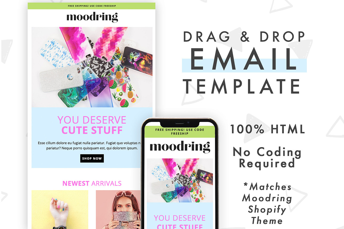 Email Newsletter Template Mailchimp, an Email Template by ltsdesigns (Photo 1 of 3)