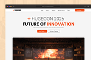 Hugecon - Events Web HTML Template, a HTML Template by TNCFlow (Thumbnail 4 of 5)