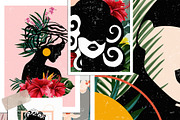Abstract. Women. Tropical, an Object Graphic by Vera●Suleimanova (Thumbnail 14 of 17)
