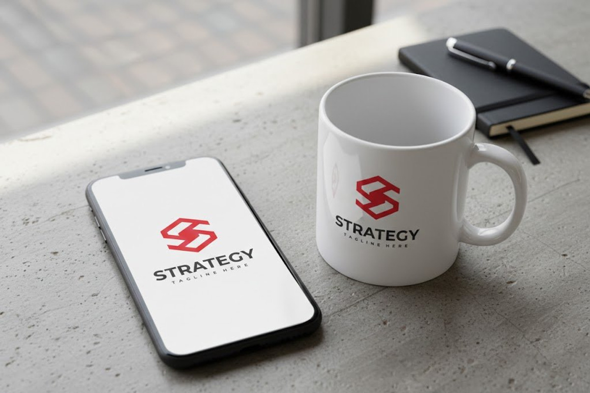 Strategy - Geometric Letter S Logo, a Branding & Logo Template by yopie (Photo 2 of 5)