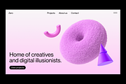 Abstract 3d illustrations, an Object Illustration by Wannathis.one (Thumbnail 4 of 7)
