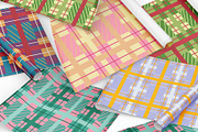 Checkered & Plaid vector patterns, a Pattern Graphic by Carpet Tapete Pretzel (Thumbnail 13 of 13)