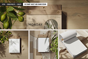 Daily Tear-Off Calendar Mockup, an Advertising Mockup by SD Mockup (Thumbnail 4 of 4)