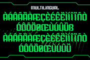 Digital Caliper-Futuristic Typeface, a Handwritten Font by MaikoHatta (Thumbnail 5 of 9)