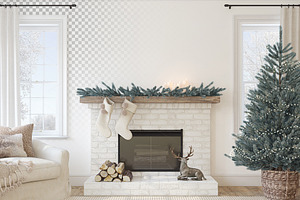 CHRISTMAS TIME Wall&Frame Mockups