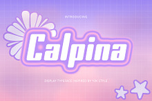 Calpina - Y2k Retro Font