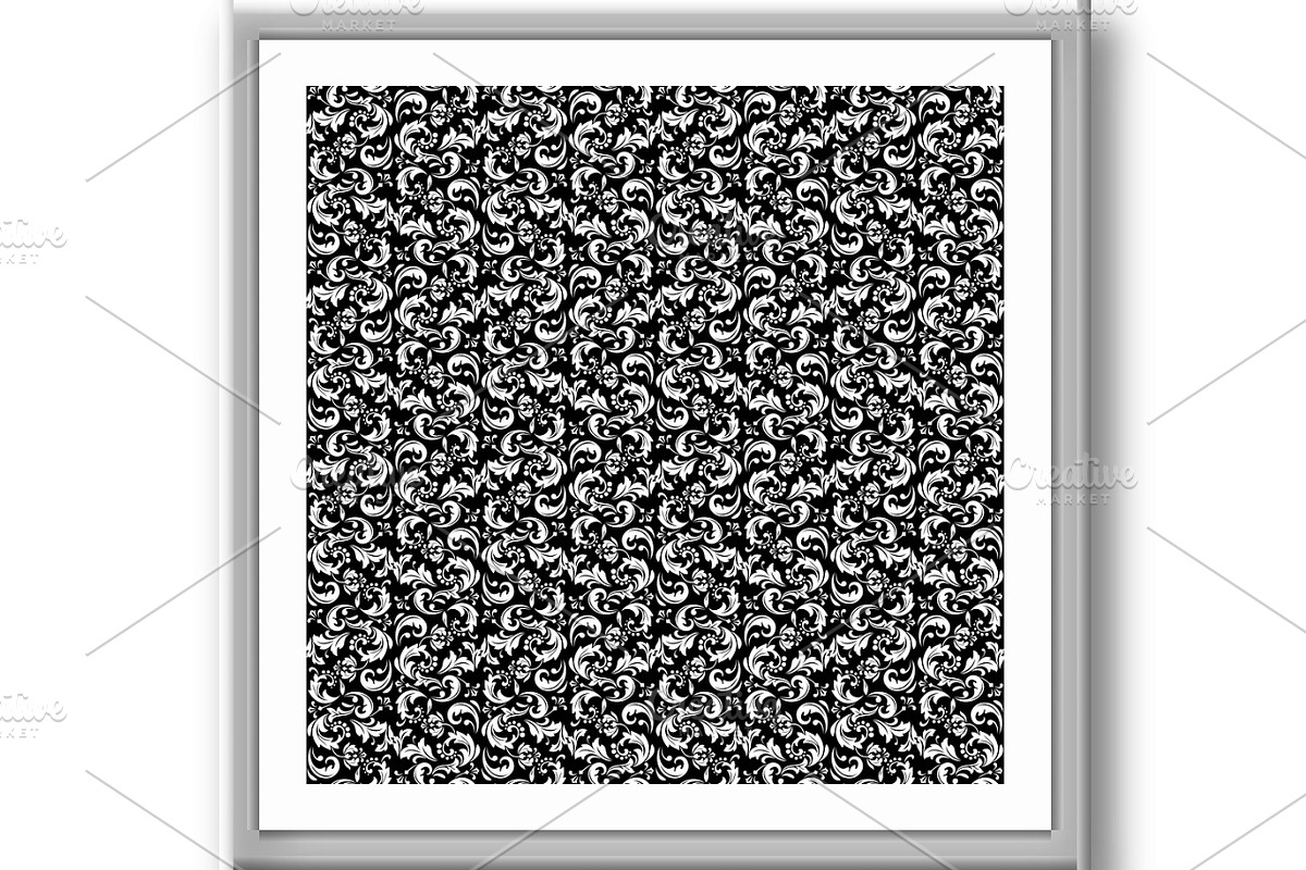 Floral pattern. Vintage, a Pattern Graphic by RODINA (Photo 3 of 3)