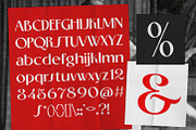 Protesa - Retro Display Font, a Sans Serif Font by Prominent & Affluent (Thumbnail 3 of 9)