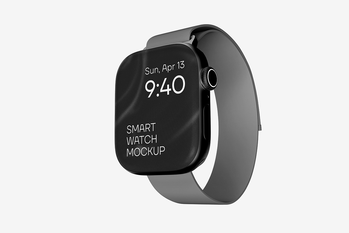 Smart Watch Mockup, a Product Mockup by graphypix (Photo 4 of 4)