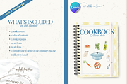Printable family cookbook template, a Social Media Template by PixelBloomClub (Thumbnail 6 of 8)