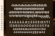 Harbor Nebula Retro Alternate Serif, a Serif Font by Letterena Studios (Thumbnail 14 of 15)