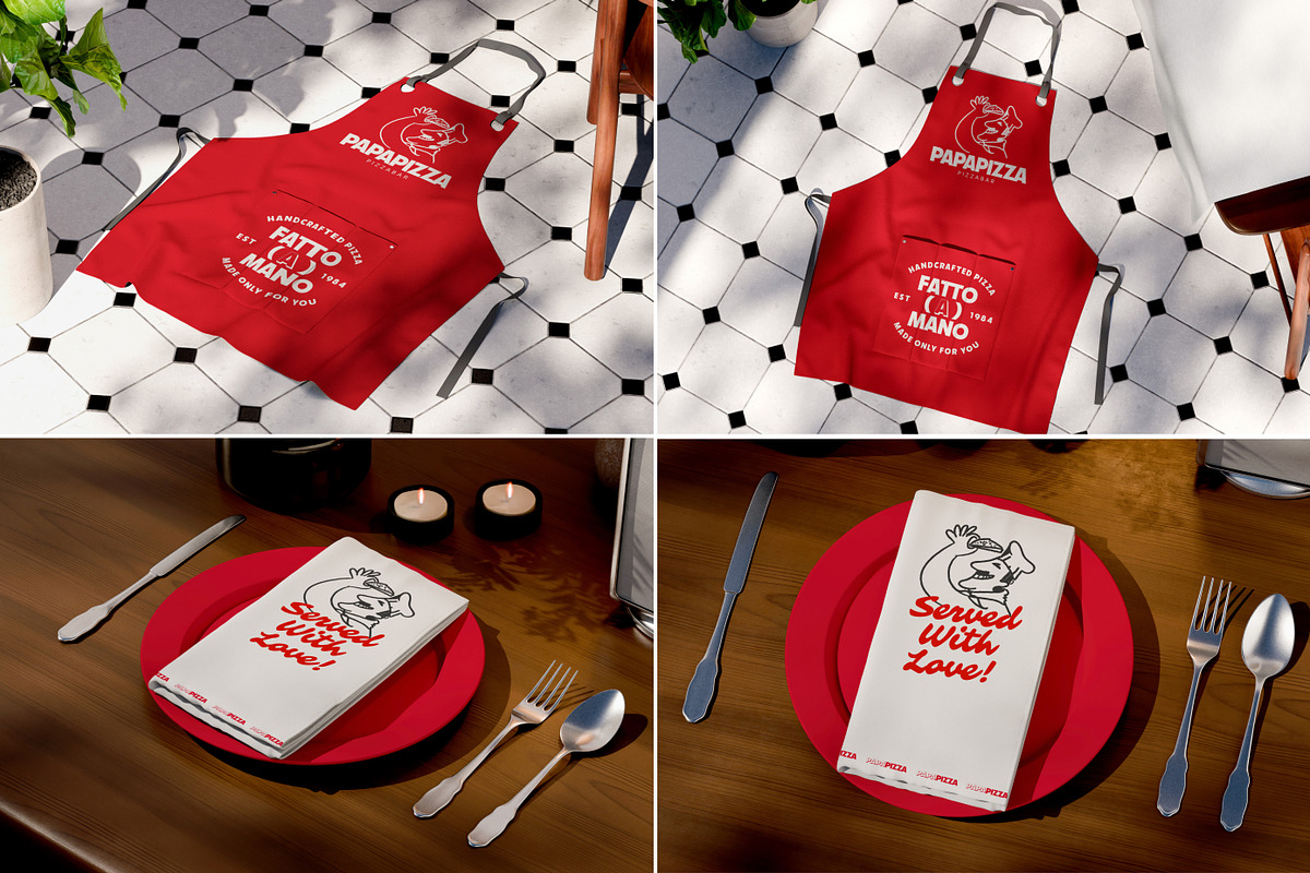 40 Pizza Branding & Packaging Mockup, a Packaging Mockup by Vitora Mockup (Photo 11 of 12)