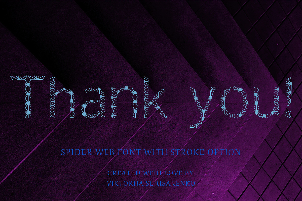 DEPRETO - pair of spider web font, a Sans Serif Font by CHIMERA (Photo 11 of 11)