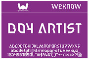 step forward font, a Font by weknow (Thumbnail 3 of 5)