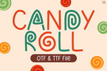 Candy Roll | Handwriting Font