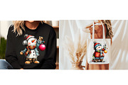 New year Snowman  clipart, an Illustration by Designworld (Thumbnail 5 of 6)