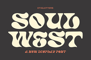 Soul West Display Serif