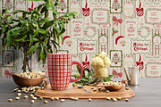Vintage Christmas patchwork, a Pattern Graphic by Tani Kuzminka (Thumbnail 15 of 27)