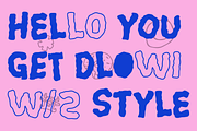 Dlowi Font, a Script Font by Marvadesign (Thumbnail 2 of 12)