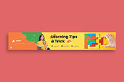 Study Tips Youtube Cover, a Social Media Template by MikroType Std (Thumbnail 2 of 4)