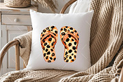 Leopard Coastal Summer Clipart PNG, an Illustration by OK Design (Thumbnail 4 of 6)