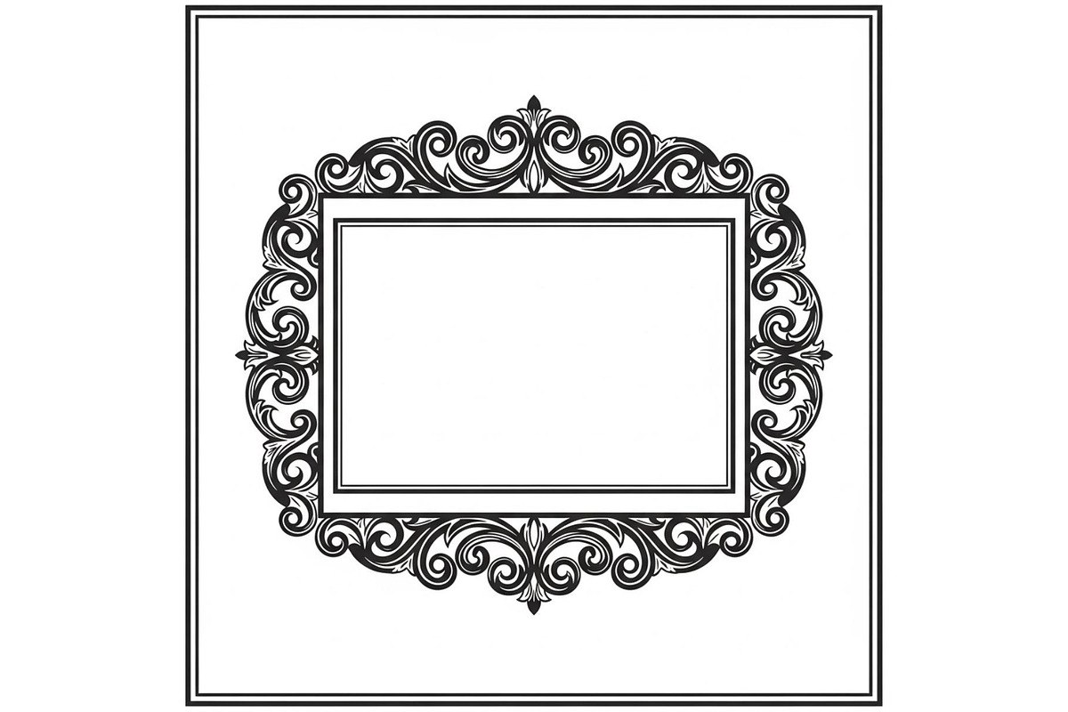 Laser Cut Frame Design SVG, a Graphic by musafir_fashion (Photo 11 of 11)