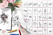 Cute Halloween Zombies Mega Bundle, a Seasonal Illustration by KaramfilaS (Thumbnail 10 of 15)