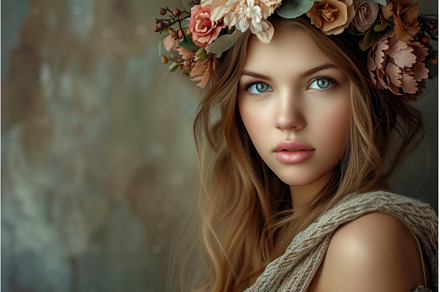 Blossoming Beautiful girl fashion in, a Beauty & Fashion Photo by Ylivdesign