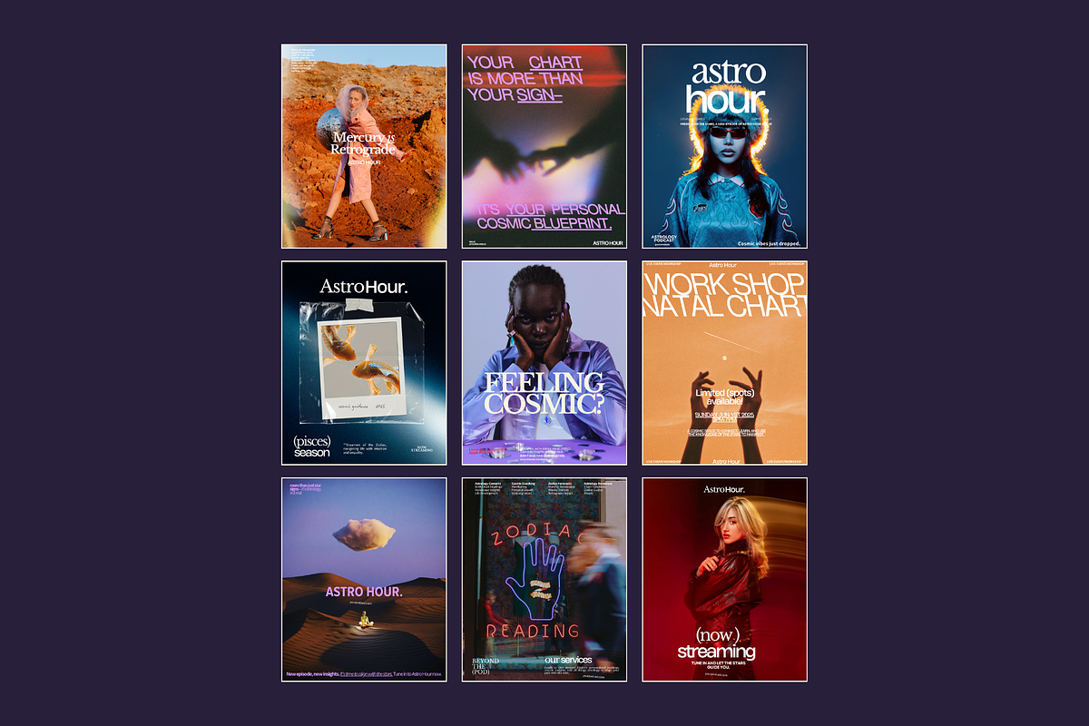 Astrology Podcast Canva Editorial, a Templates & Theme by BYOTstudios (Photo 1 of 11)