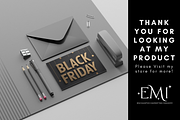 Black Friday Black & Gold Backgrouds, a Background Graphic by NadiaTheronArt (Thumbnail 5 of 5)
