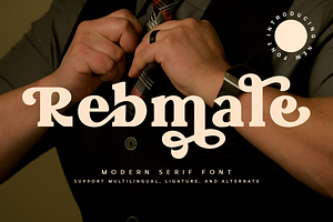 Rebmale Modern Serif