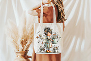 Whimsical Pastel Spring Fairies Clip, an Illustration by designcity5 (Thumbnail 5 of 5)
