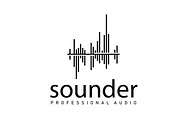 audio music logo sound wave design, a Branding & Logo Template by Maylianaw28 (Thumbnail 1 of 2)