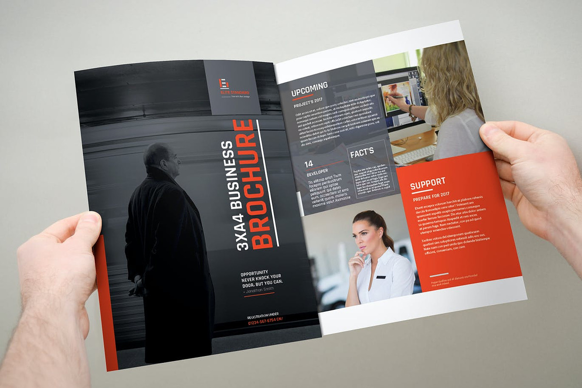 Trifold Brochure, a Brochure Template by Elite_Standard (Photo 4 of 6)
