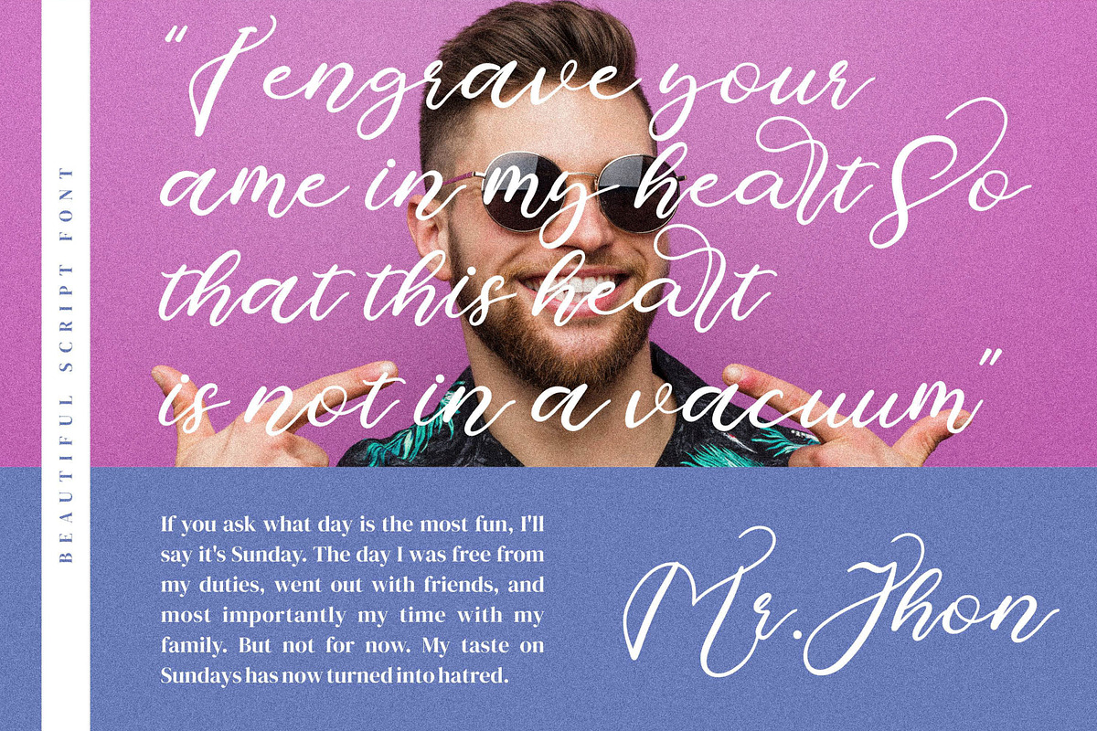 Rallia irma, a Script Font by Integritype Studio (Photo 7 of 15)