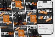 Instagram Post Mockup, an Advertising Mockup by Unerispace (Thumbnail 4 of 4)
